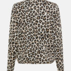 Olsen Clara Shirt With All-Over Leopard Print