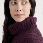 Seasalt Pine Forest Cable Knit Merino Jumper