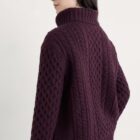 Seasalt Pine Forest Cable Knit Merino Jumper