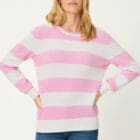 Olsen Sweater With Striped Design
