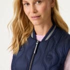 Olsen Vest with Stand-Up Collar And Zipper