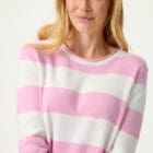 Olsen Sweater With Striped Design
