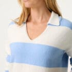 Olsen Sweater With Striped Pattern