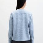 Marc O Polo Crinkle Striped Blouse A-Shape