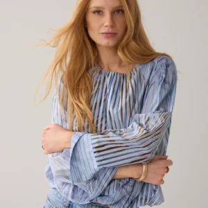 Summum Pleated Top With Print