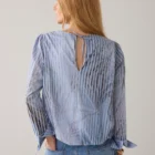Summum Pleated Top With Print