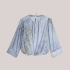 Summum Pleated Top With Print