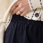 Soft wide-leg trousers