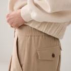 Summum Cocoon-Fit Cotton-Blend Trousers