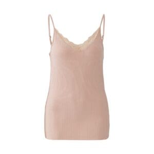 Oui Lace Trim Vest