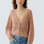 Oui Jacket / Cardigan - Rose