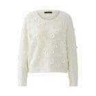 Oui Pullover - Cream - 96701 - 1018