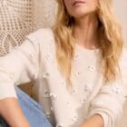 Oui Pullover - Cream - 96701 - 1018