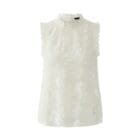 Oui Lace Blouse - Cream - 96796 -1018