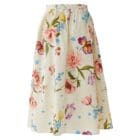 Oui Skirt - White / Red  97098 - 0103