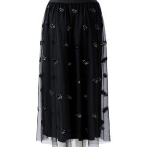 Oui Skirt - Black - 97107 - 9990