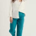 Seasalt Saltings Linen Cropped Trousers