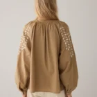 Summum Woman Blouse In Linen-Look Cotton
