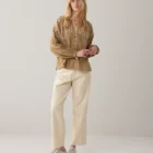 Summum Woman Blouse In Linen-Look Cotton