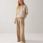 Summum Woman Striped Scuba Top