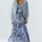 Oui Denim Jacket - Blue