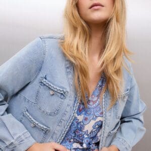 Oui Denim Jacket - Blue