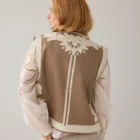 Summum Woman Embroidered Cotton Gilet