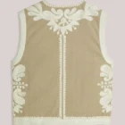 Summum Woman Embroidered Cotton Gilet