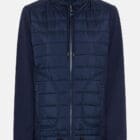 Olsen Jersey Jacket In A Material Mix -Riviera Mood