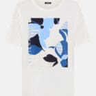 Olsen Cosima Shirt With Placement Print And Decorative Elements - Riviera Mood