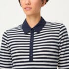 Olsen Dress With Striped Top And Poplin Skirt - Riviera Mood