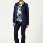 Olsen Cosima Shirt With Panel Print - Riviera Mood