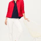 Olsen Hannah Shirt With Button Placket - Riviera Mood