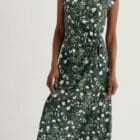 Seasalt Fettling Jersey Tie Detail Midi Dress