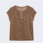 Ese 0 Ese Emeu Linen Top