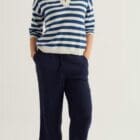 Seasalt Gwynver Lightweight V-Neck Collared Jumper