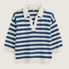 Seasalt Gwynver Lightweight V-Neck Collared Jumper