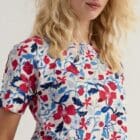 Seasalt Bryher View Printed T-Shirt In GOTS Organic Cotton