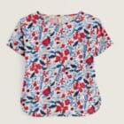 Seasalt Bryher View Printed T-Shirt In GOTS Organic Cotton