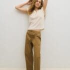 Ese 0 Ese Emeu Linen Top