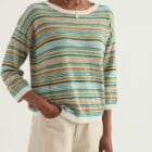 Seasalt Knavock Striped Jumper