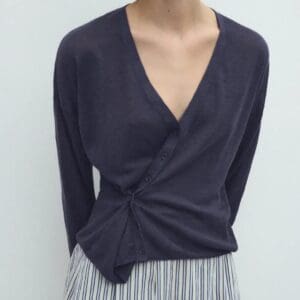 Ese 0 Ese Nature Linen Cardigan -