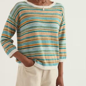 Seasalt Knavock Striped Jumper