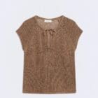Ese 0 Ese Emeu Linen Top