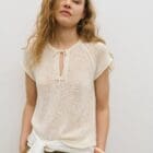 Ese 0 Ese Emeu Linen Top