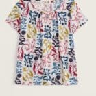 Seasalt Appletree Keyhole Detail T-Shirt