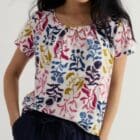 Seasalt Appletree Keyhole Detail T-Shirt