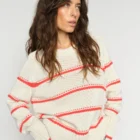 Mos Mosh MMRola Bine Stripe Crewneck Knit