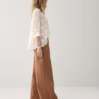 Summum Woman Soft Wide-Leg Trousers
