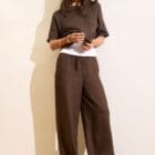 Oui Linen trousers - 97139